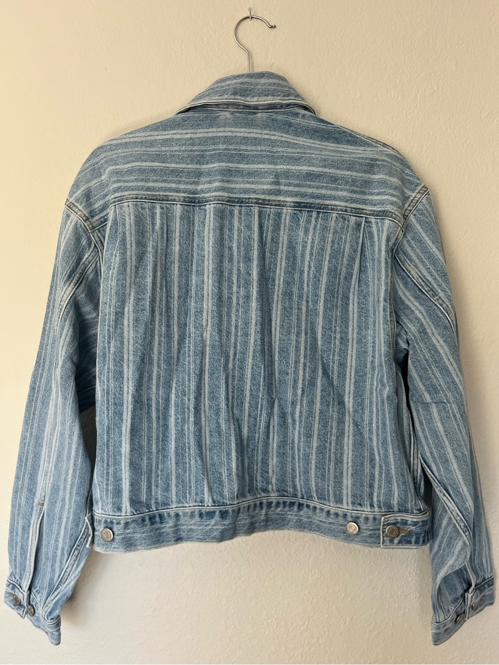NWT Carhartt WIP Blue Striped Rylan Jacket - Picture 3 of 4